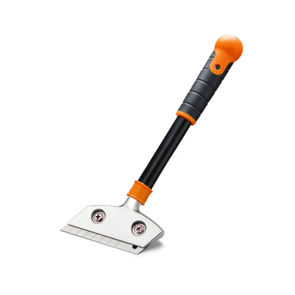 12-Inch Heavy Duty Floor and Wall Scraper with durable metal blade and ergonomic handle for efficient surface preparation.