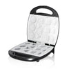 1400W Electric Cookie Maker - High Power Baking Appliance open to reveal cookie molds.
