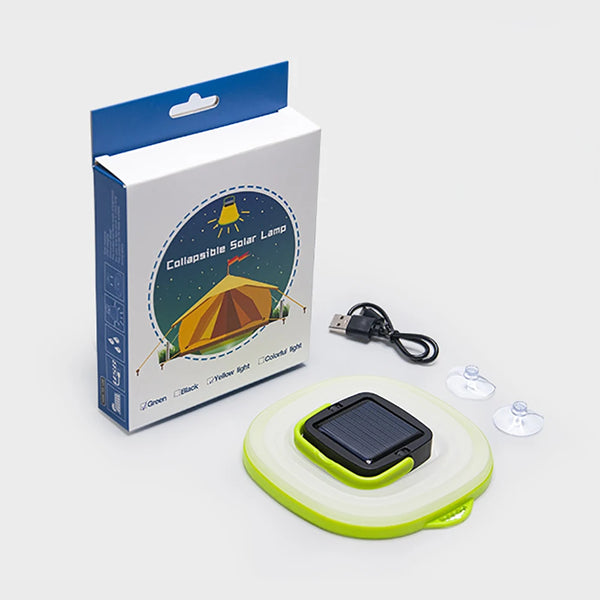 Waterproof Solar Powered Collapsible LED Lantern