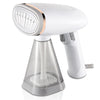 1100W Foldable Handheld Clothes Steamer in sleek design, perfect for removing wrinkles from garments.