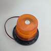 Forklift Flashing Amber Warning Light displayed on a white background, showing its vibrant amber color and design.