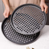Non-Stick Carbon Steel Baking Cake Mold - Durable baking pans with perforated design for even heat distribution.
