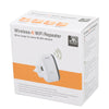 Mini Repeater 300Mbps Signal Amplifier packaging for extending wireless internet connectivity.
