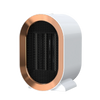 Portable PTC Electric Fan Heater with a sleek design for efficient personal heating in small spaces.