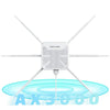 AX3000 Outdoor High Power Long Range WiFi Mesh Extender with multiple antennas for strong outdoor connectivity.