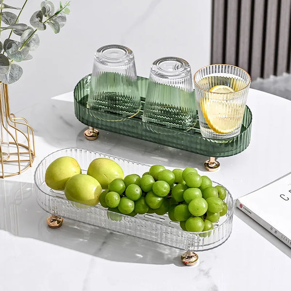 Household Kitchen Chopsticks Draining Tray for drying chopsticks, fruits, and organizing kitchen tools.