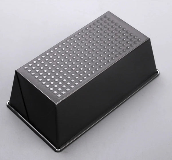 Carbon Steel Nonstick Bread Toast Pan with perforated top for even baking and easy release.