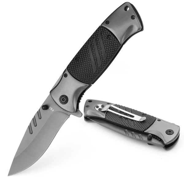 F83 Aluminum Handle Folding Survival Knife