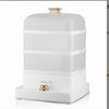 1000W Electric Food Dehydrator Machine with three stackable trays for preserving food.