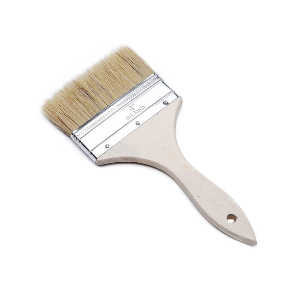 Natural Boar Bristle 4 Inch Chip Paint Brush