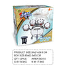 Junior 5-Piece Jazz Drum Kit packaging design featuring a complete percussion set for children.