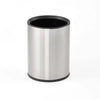 Double-Layer Stainless Steel Open-Top Trash Can