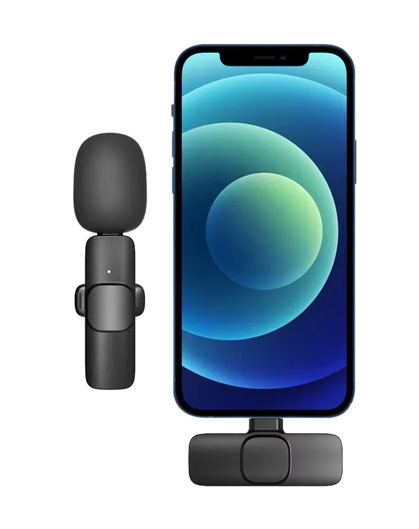 Rechargeable Wireless Condenser Microphone with Type-C Interface