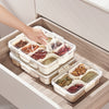 6-Compartment Snack Box with Lid