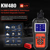 KW480 Full System OBD2 Diagnostic Scanner for BMW and Rolls-Royce, featuring multiple diagnostic functions.