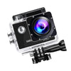 HD Waterproof Sports Camera showcasing durable design and high-quality lens for action recording and underwater adventures.