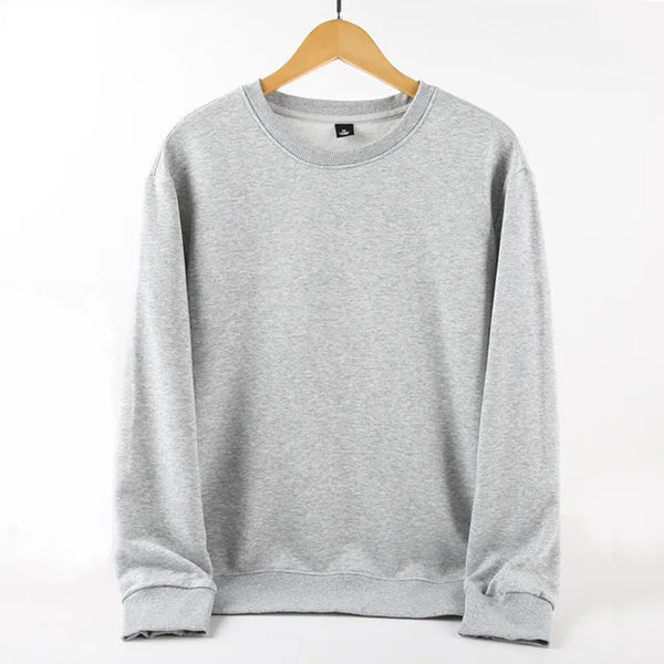 Unisex Oversized Blank Hoodies in grey color displayed on a hanger, showcasing soft and durable fabric.