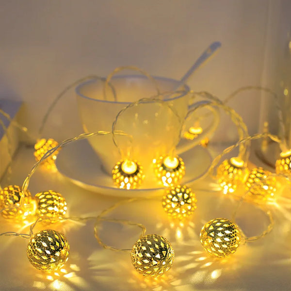 LED Christmas Curtain String Lights