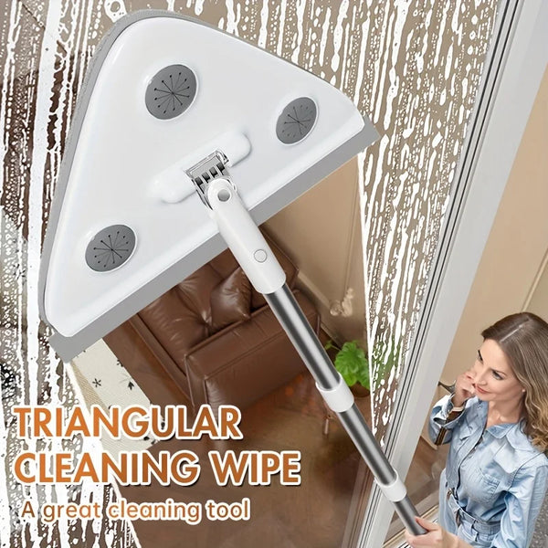 Extendable Window Cleaning Tool in use, showcasing its design for efficient window cleaning.