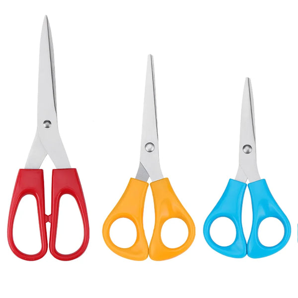 3 Piece Stainless Steel Stationery Scissor Set