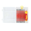 32-in-1 Insulated Precision Screwdriver Kit with assorted bits and handle in a compact storage case.