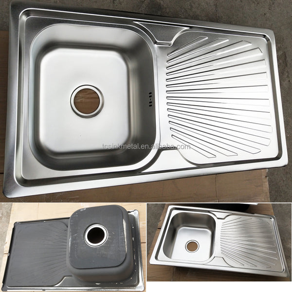 30-Inch Single Bowl Stainless Steel Kitchen Sink
