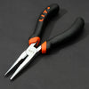 6-inch Long Nose Combination Pliers with ergonomic handles for precision gripping and bending tasks.