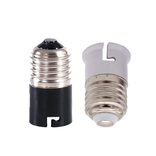 E27 Screw to B22 Bayonet Lamp Base Adapter