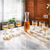 7-Piece Diamond Pattern Glass Water Set