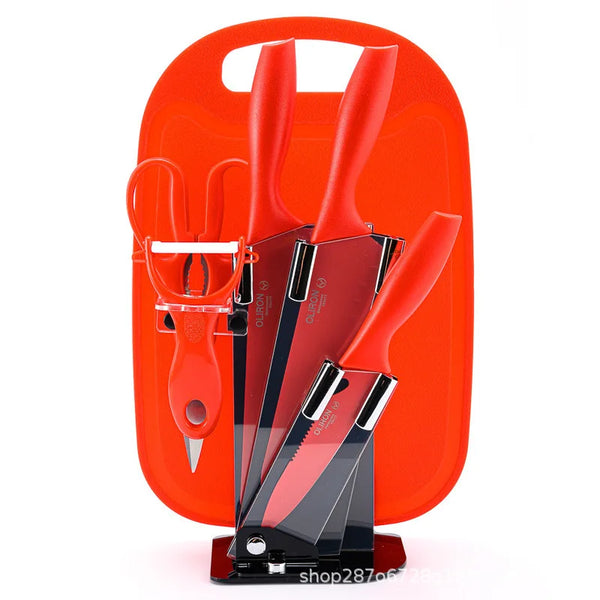 7pcs Stainless Steel Kitchen Knife Set