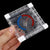 Indoor Outdoor Wall Window Dial Thermometer displaying temperature on a clear background.