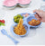 Car-Shaped Kids Bowl with Spoon and Fork Set