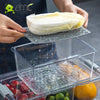 Two-Compartment Fruit & Vegetable Storage Box