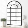 Decorative Metal Arched Wall Mirror