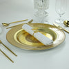 13 Inch Gold Glass Charger Plate