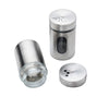 Stainless Steel Glass Spice Jar and Salt Pepper Shaker
