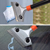 12-Inch Heavy Duty Floor and Wall Scraper removing old floor coatings and adhesive from surfaces