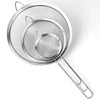 3-Piece Stainless Steel Fine Mesh Strainer Set