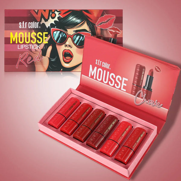 Cosmetic 6 Color Matte Lipstick Gift Box Set
