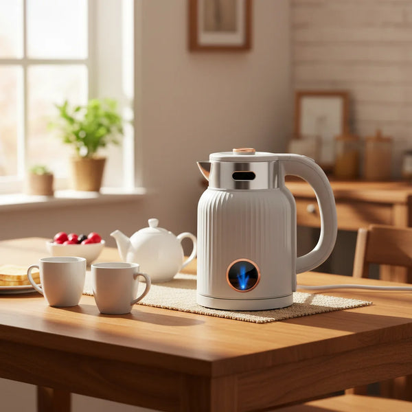 1.5L Stainless Steel Double Wall Electric Water Kettle