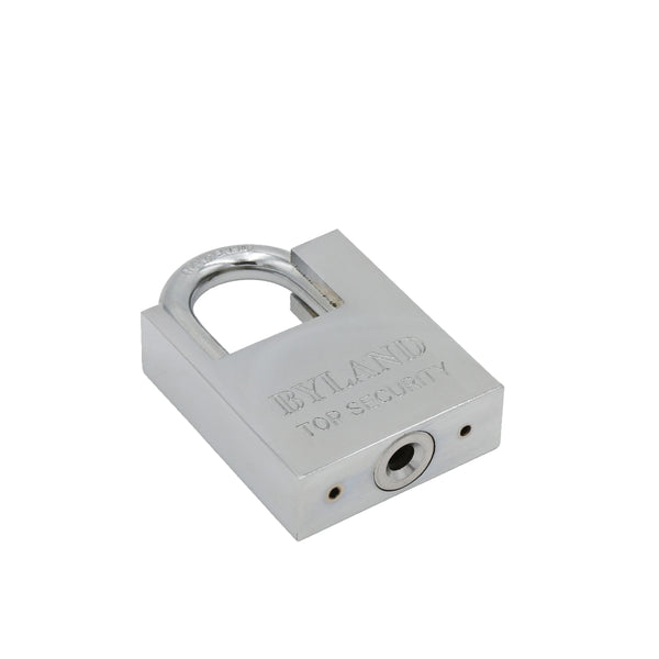 Electroplated Blade Half Clad Beam Iron Padlock