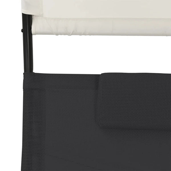 Garden Balcony Leisure Metal Garden Chair close-up view of the seat and backrest structure for outdoor comfort