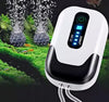 Portable Aquarium Oxygen Pump providing air flow with LED display for optimal fish health in home aquariums.