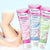 Natural Quick Permanent Hair Removal Cream in various tubes, showcasing easy application and quick results.