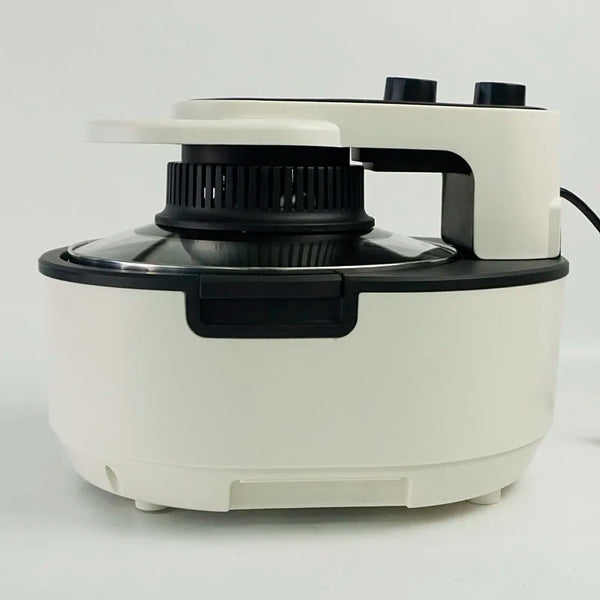 Digital Air Fryer Electric Cooker side view showcasing its design and control panel for healthy cooking.