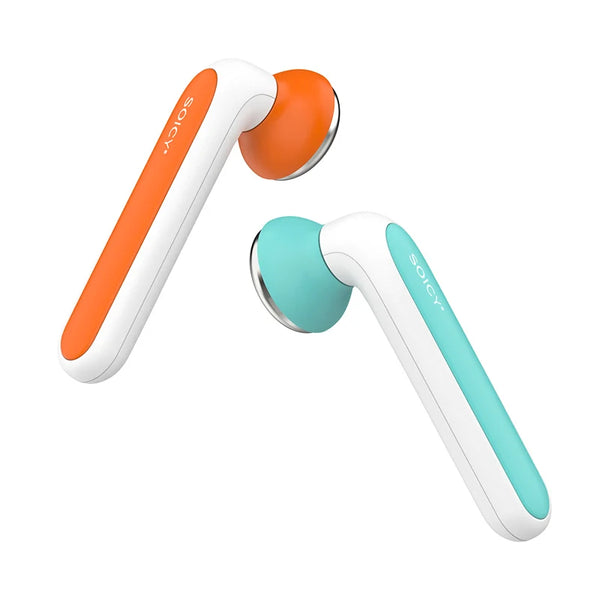 S40 Cooling Facial Massage Ice Roller in vibrant orange and teal design for soothing skin care.