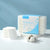 3 Layers Square Cotton Pads pack with 150 cotton pads for effective beauty routines.