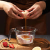 Heat-Resistant Glass Measuring Cup with Handle