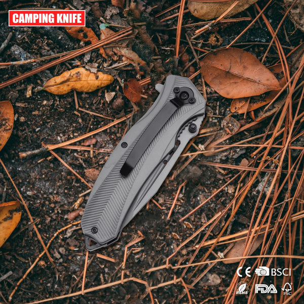 F84 Folding Camping Survival Pocket Knife