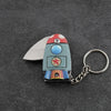 Mini Folding Pocket Knife with Damascus Blade